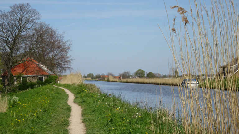 Inwoners Katwijkerlaan weer beschermd tegen water: Dijk is versterkt