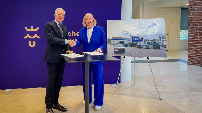 Intentieovereenkomst voor woningbouw bij KwikFit De Julianabaan