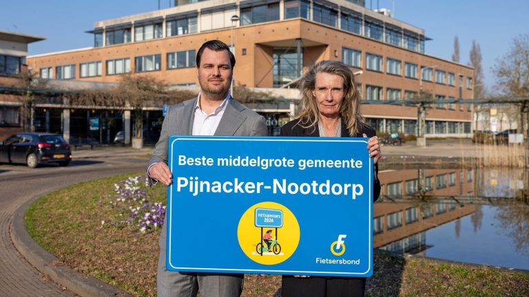 Pijnacker-Nootdorp uitgeroepen tot beste middelgrote fietsgemeente
