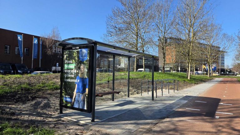 Werkzaamheden bushaltes Hofweg/Gildeweg afgerond