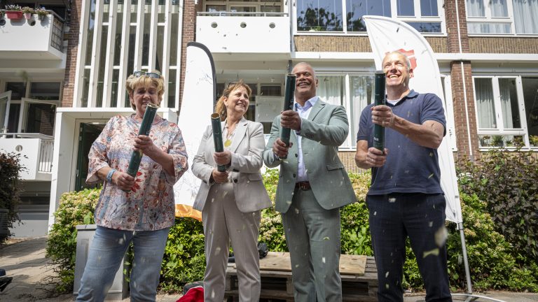 Renovatie van 110 woningen aan de Von Geusaustraat afgerond