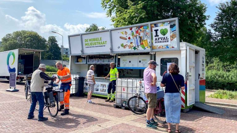Mobiele milieustraat zaterdag in Leidschendam