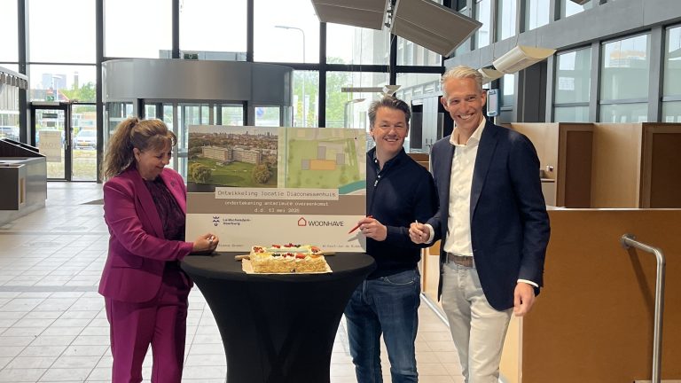 Overeenkomst ondertekend voor herontwikkeling Diaconessenhuis-terrein in Voorburg