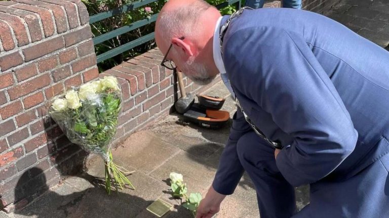 Stolperstein geplaatst voor Cornelis van Holten in Voorburg