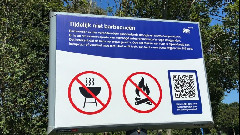Barbecueverbod in Wilhelminapark: Overtreders riskeren 340 euro boete
