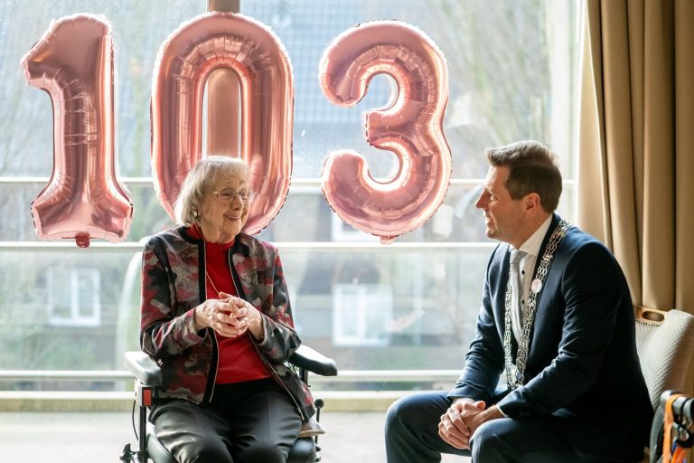 Oudste inwoner van Pijnacker-Nootdorp overleden op 103-jarige leeftijd