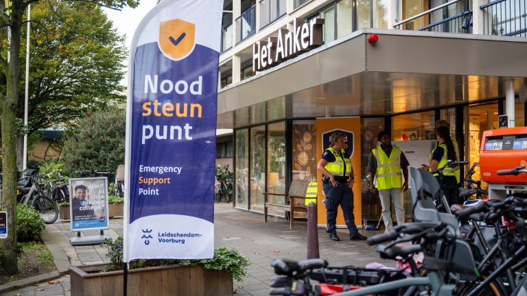 Noodsteunpunt getest tijdens oefeningen in Voorburg
