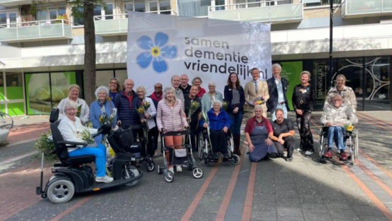 Nieuwe route helpt mensen met dementie veilig door Prinsenhof
