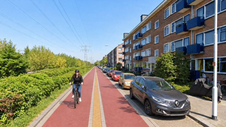 Nicolaas Beetslaan in Voorburg wordt fietsstraat