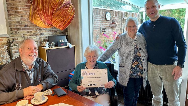 Zonnebloem Rijswijk doet opnieuw mee aan Rabo ClubSupport