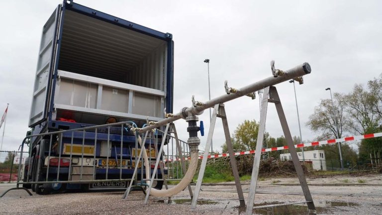 Nootdorp test nooddrinkwater tijdens oefening