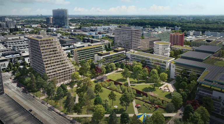 Nieuwe stadswijk At the Park krijgt 735 studenten- en starterswoningen