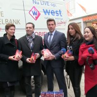Omroep West in actie voor de voedselbank