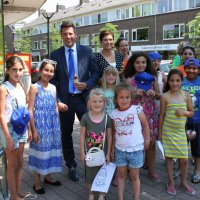 Kinderen verrassen wethouders