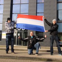 Demonstratie bij COA-Rijswijk