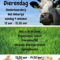 Dierendag bij kinderboerderij het Akkertje