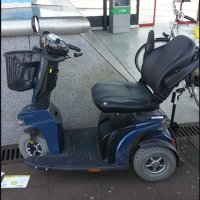 Scootmobiel staat al 10 dagen bij station