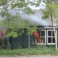 Brand in clubgebouw Rijswijkse Meeuwen Watergeuzen