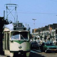 Tramlijn 10 in Rijswijk, ze kwam en ze ging