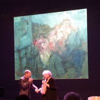 Marjan Berk en Bill van Dijk in Theaterzaal Steenvoorde