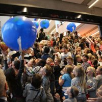 Groot spectakel bij opening brede school Stationsbuurt