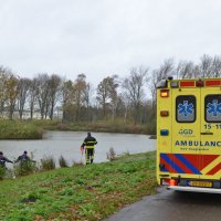 Hulpdiensten in actie na vondst scooter Wilhelminapark