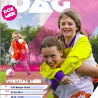 Meiden voetballen bij Semper Altius