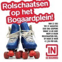 Ga rolschaatsen op het Bogaardplein