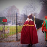 Sint en Zwarte Piet al even in Rijswijk