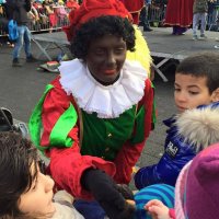 Veel kinderen naar de Sint in winkelcentrum In de Bogaard