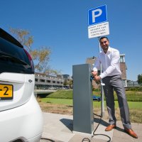 Elektrisch oplaadpunt in RijswijkBuiten