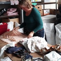 Dorcas kan stroom kleding haast niet aan