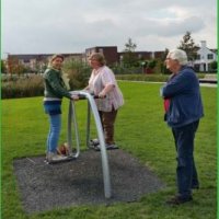 Heemtuin en fruitbomen in Park De Driesprong