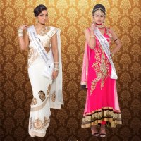Miss Indian Beauty verkiezing in Nootdorp en Rijswijk