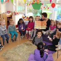 Peuters zijn dol op het geitje