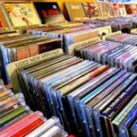 Grote verkoop cd’s bij de bibliotheek