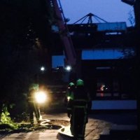 Nablussen van de brand