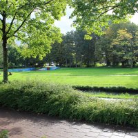 Godfried Bomans school naar skate-park W.Churchillaan