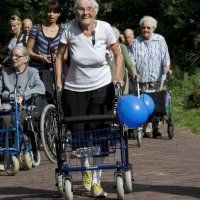 Rollatorloop en scootmobielparcours