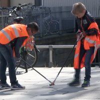 Scholieren ruimen massaal zwerfvuil op