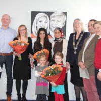 Burgemeester verwelkomt nieuwe Nederlanders