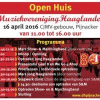 Open huis bij Muziekvereniging Haaglanden