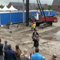 Eerste paal voor laatste woningen Vogelwijk in Keijzershof