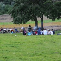 Volop BBQ-en in Wilhelminapark