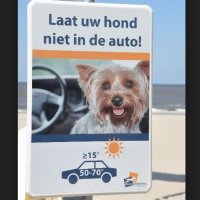 Warmte waarschuwing wijkagent Klaar Toet