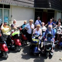 Scootmobielclub Scargo timmert stevig aan de weg