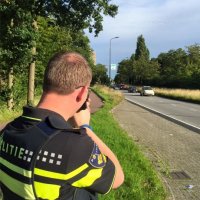 Snelheidscontrole op Prinses Beatrixlaan gestopt