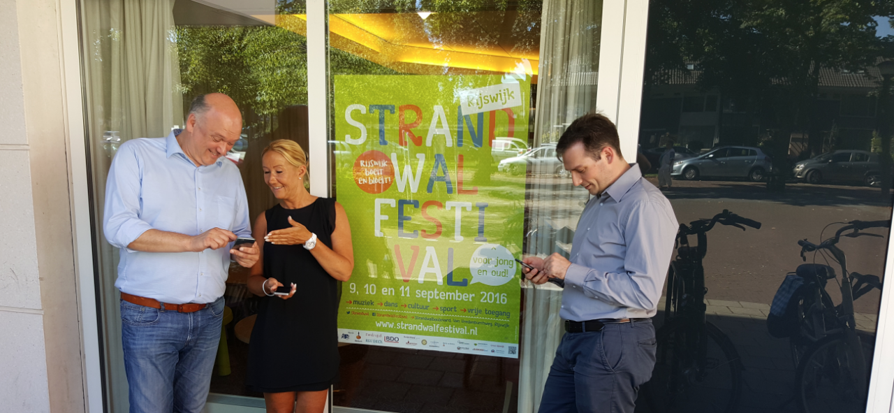 Neem de mobile app mee naar Strandwal