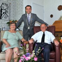60-jarig echtpaar Jautze tevreden in Rijswijk