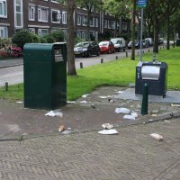 Zwerfvuil in de Rijswijkse Schilderswijk